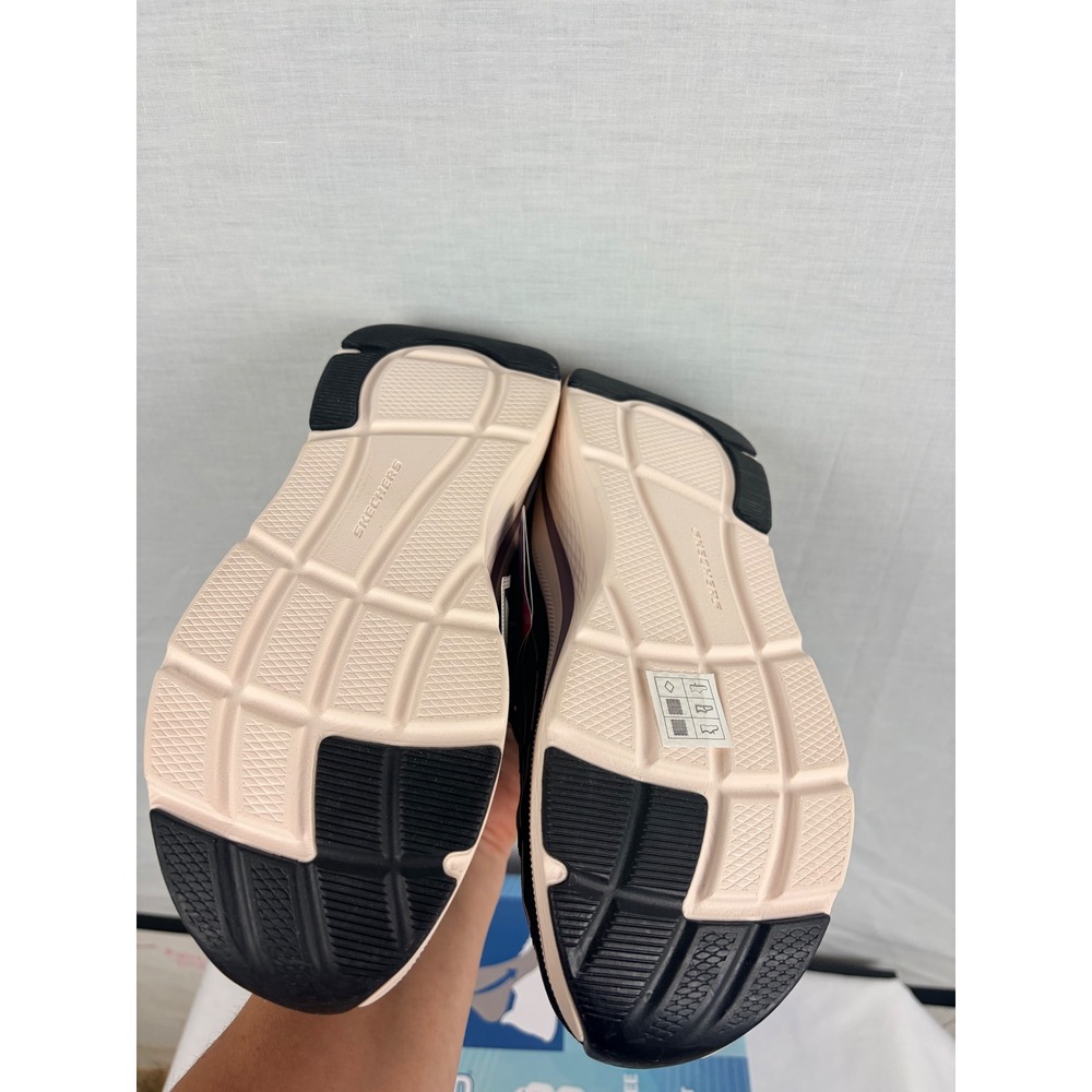 Skechers Hands Free Slip-ins Swift Fit Sneakers Black Purple‎ 179313S Womens 6.5 - Picture 8 of 8